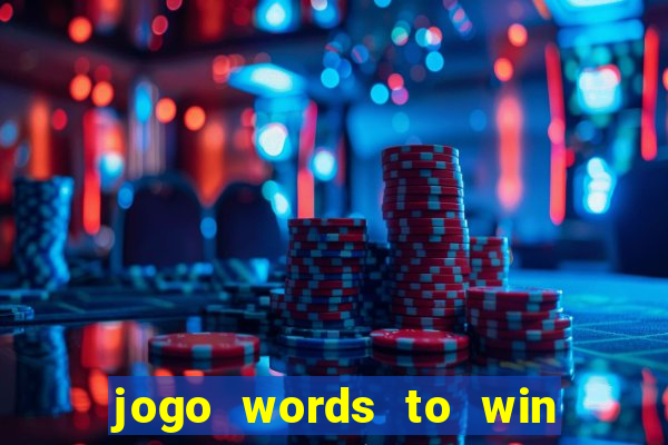 jogo words to win paga mesmo